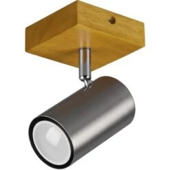 Trio Strahler Marley 1-flammig Nickel Matt -Angebote Licht Welt Store 872642 2451 3