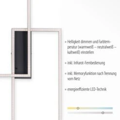 Leuchten Direkt LED-Deckenleuchte Iven 60,5 Cm X 32 Cm Schwarz -Angebote Licht Welt Store 890181 2426 4