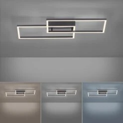 Leuchten Direkt LED-Deckenleuchte Iven 60,5 Cm X 32 Cm Schwarz -Angebote Licht Welt Store 890181 2426 5