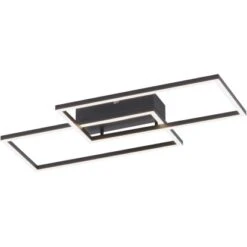 Leuchten Direkt LED-Deckenleuchte Iven 60,5 Cm X 32 Cm Schwarz -Angebote Licht Welt Store 890181 2426 7