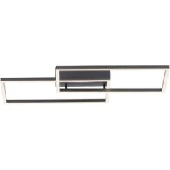 Leuchten Direkt LED-Deckenleuchte Iven 60,5 Cm X 32 Cm Schwarz -Angebote Licht Welt Store 890181 2426 9