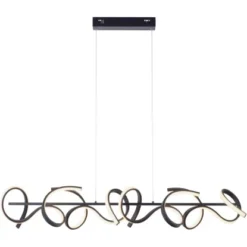 Leuchten Direkt LED-Pendelleuchte Curls Schwarz -Angebote Licht Welt Store 890214 2426 9