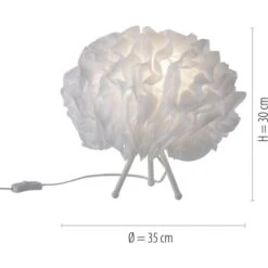 Leuchten Direkt LED-Tischleuchte LOLAsmart-Naomi Weiß -Angebote Licht Welt Store 890240 2426 8
