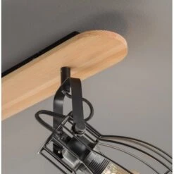 Fischer & Honsel Deckenleuchte Die 2x E27 Max. 40 W Schwarz-Holz FSC® 6 Fischer & Honsel Deckenleuchte Die 2x E27 Max. 40 W Schwarz-Holz FSC® -Angebote Licht Welt Store 890268 1546 3