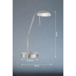 Fischer & Honsel LED-Tischleuchte Pool TW 1x 5 W Nickel 530 Lm 9 Fischer & Honsel LED-Tischleuchte Pool TW 1x 5 W Nickel 530 Lm -Angebote Licht Welt Store 891064 1546 3
