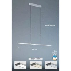 Fischer & Honsel LED-Pendelleuchte Metz TW 1x 29 W Aluminium 3300 Lm -Angebote Licht Welt Store 891149 1546 5