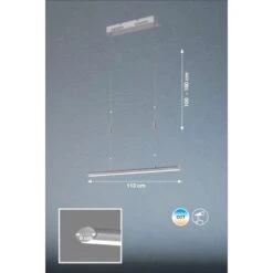 Fischer & Honsel LED-Pendelleuchte Beat TW 1x 34 W Aluminium 4100 Lm -Angebote Licht Welt Store 891188 1546 3