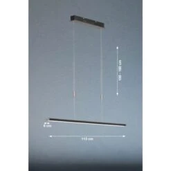 Fischer & Honsel LED-Pendelleuchte Beat TW 1x 37 W Schwarz 4100 Lm -Angebote Licht Welt Store 891207 1546 5