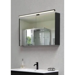 Trio LED-Wandleuchte Lino 60 Mm X 600 Mm X 105 Mm Schwarz Matt -Angebote Licht Welt Store 891241 2451 7