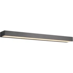 Trio LED-Wandleuchte Rocco 36 Mm X 600 Mm X 80 Mm Schwarz Matt