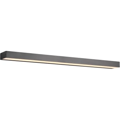 Trio LED-Wandleuchte Rocco 36 Mm X 900 Mm X 80 Mm Schwarz Matt 1 Trio LED-Wandleuchte Rocco 36 Mm X 900 Mm X 80 Mm Schwarz Matt