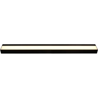 Trio LED-Wandleuchte Rocco 36 Mm X 900 Mm X 80 Mm Schwarz Matt 2 Trio LED-Wandleuchte Rocco 36 Mm X 900 Mm X 80 Mm Schwarz Matt – Bild 2