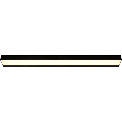 Trio LED-Wandleuchte Rocco 36 Mm X 900 Mm X 80 Mm Schwarz Matt 3 Trio LED-Wandleuchte Rocco 36 Mm X 900 Mm X 80 Mm Schwarz Matt – Bild 3