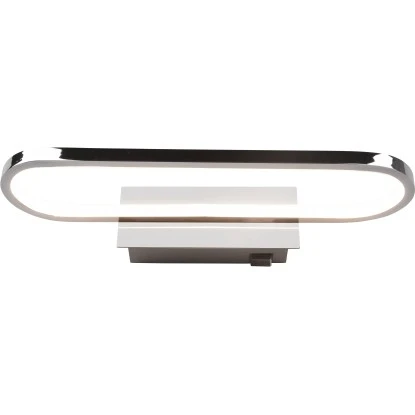 Trio LED-Wandleuchte Gianni 75 Mm X 400 Mm X 148 Mm Chrom 5 Trio LED-Wandleuchte Gianni 75 Mm X 400 Mm X 148 Mm Chrom – Bild 5