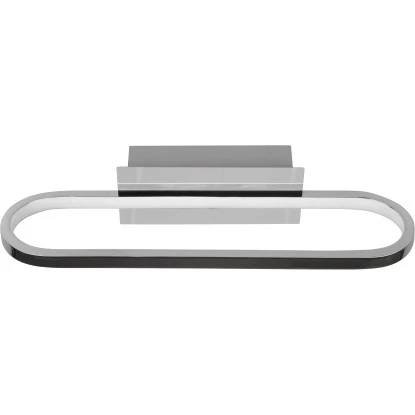 Trio LED-Wandleuchte Gianni 75 Mm X 400 Mm X 148 Mm Chrom 6 Trio LED-Wandleuchte Gianni 75 Mm X 400 Mm X 148 Mm Chrom – Bild 6