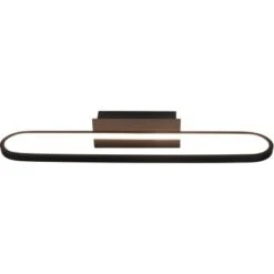 Trio LED-Wandleuchte Gianni 80 Mm X 600 Mm X 150 Mm Schwarz Matt -Angebote Licht Welt Store 891333 2451 7