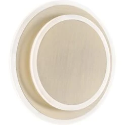 Wofi LED-Wandleuchte Sutter 2-flammig Goldfarbig