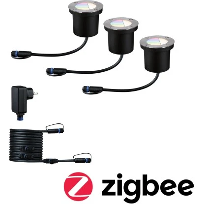 Paulmann Outdoor P&S Boden EBL Starterset Silber IP65 RGBW 24V ZigBee 17 Paulmann Outdoor P&S Boden EBL Starterset Silber IP65 RGBW 24V ZigBee – Bild 17