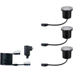 Paulmann Outdoor P&S Boden EBL Starterset Silber IP65 RGBW 24V ZigBee 31 Paulmann Outdoor P&S Boden EBL Starterset Silber IP65 RGBW 24V ZigBee -Angebote Licht Welt Store 895176 2425 24