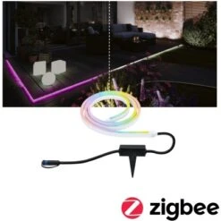 Paulmann Outdoor P&S Neon Stripe Weiß RGB IP67 24V 2 M -Angebote Licht Welt Store 895198 2425