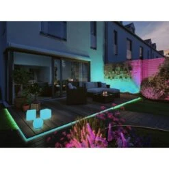 Paulmann Outdoor P&S Neon Stripe Weiß RGB IP67 24V 2 M -Angebote Licht Welt Store 895198 2425 18