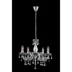 Globo Kronleuchter Cuimbra II Chrom -Angebote Licht Welt Store 8 3749 luster cuimbra ii 4