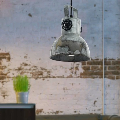 Eglo Hängeleuchte Barnstaple 1-flammig Schwarz Used Look Zink E27 40W 1 Eglo Hängeleuchte Barnstaple 1-flammig Schwarz Used Look Zink E27 40W