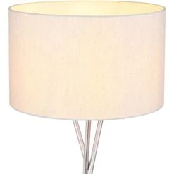 Globo Stehlampe Ava 1-flammig Nickel Matt 550 X 1590 Mm -Angebote Licht Welt Store 9007371411887 3749 CU 02