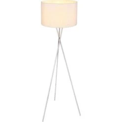 Globo Stehlampe Ava 1-flammig Nickel Matt 550 X 1590 Mm -Angebote Licht Welt Store 9007371411887 3749 S 03