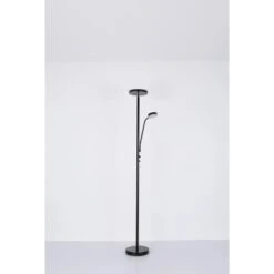 Globo LED-Stehlampe Ernst 2-flammig Schwarz Matt 260 X 1800 Mm -Angebote Licht Welt Store 9007371419548 3749 S 12