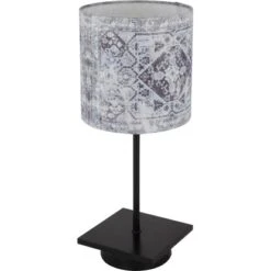 Globo Tischlampe Gabriele 1-flammig Schwarz Matt 150 X 350 Mm -Angebote Licht Welt Store 9007371420735 3749 S 02