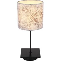 Globo Tischlampe Gabriele 1-flammig Schwarz Matt 150 X 350 Mm -Angebote Licht Welt Store 9007371420735 3749 S 03