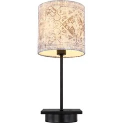 Globo Tischlampe Gabriele 1-flammig Schwarz Matt 150 X 350 Mm -Angebote Licht Welt Store 9007371420735 3749 S 04