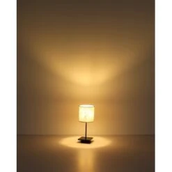 Globo Tischlampe Gabriele 1-flammig Schwarz Matt 150 X 350 Mm -Angebote Licht Welt Store 9007371420735 3749 S 05