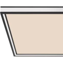 Globo LED-Deckenleuchte Jessy 1-flammig Schwarz Matt 450 X 450 X 80 Mm -Angebote Licht Welt Store 9007371420957 3749 CU 01