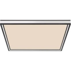 Globo LED-Deckenleuchte Jessy 1-flammig Schwarz Matt 450 X 450 X 80 Mm -Angebote Licht Welt Store 9007371420957 3749 S 03