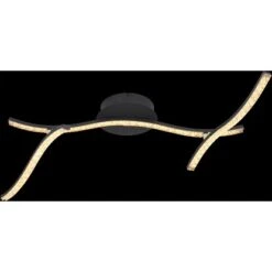 Globo LED-Deckenleuchte Jules 1-flammig Schwarz Matt 1000 X 140 X 140 Mm -Angebote Licht Welt Store 9007371421787 3749 S 02