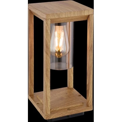 Globo Außenleuchte Candela 1-flammig Holzoptik 150 X 150 X 350 Mm 5 Globo Außenleuchte Candela 1-flammig Holzoptik 150 X 150 X 350 Mm – Bild 5