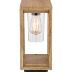 Globo Außenleuchte Candela 1-flammig Holzoptik 150 X 150 X 350 Mm 13 Globo Außenleuchte Candela 1-flammig Holzoptik 150 X 150 X 350 Mm -Angebote Licht Welt Store 9007371421961 3749 S 04