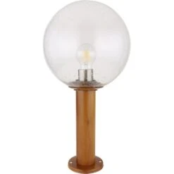 Globo Außenleuchte Ossy 1-flammig Holzoptik 250 X 500 Mm -Angebote Licht Welt Store 9007371426560 3749 S 03