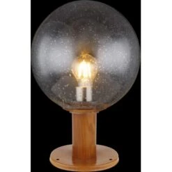 Globo Außenleuchte Ossy 1-flammig Holzoptik 250 X 380 Mm -Angebote Licht Welt Store 9007371429554 3749 S 02