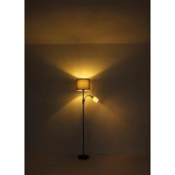 Globo Stehlampe Nathan 1-flammig Schwarz Matt 620 X 350 X 1600 Mm 11 Globo Stehlampe Nathan 1-flammig Schwarz Matt 620 X 350 X 1600 Mm -Angebote Licht Welt Store 9007371430451 3749 S 03