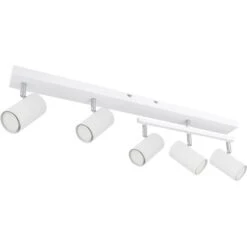 Globo Strahler Robby 5-flammig Weiß 700 X 350 X 170 Mm -Angebote Licht Welt Store 9007371430581 3749 S 02