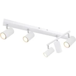 Globo Strahler Robby 5-flammig Weiß 700 X 350 X 170 Mm -Angebote Licht Welt Store 9007371430581 3749 S 05