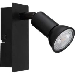 Globo Strahler Drew 1-flammig Schwarz Matt 60 X 120 Mm -Angebote Licht Welt Store 9007371430772 3749 S 02