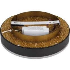 Globo LED-Deckenleuchte Hedi 1-flammig Schwarz Matt 300 X 75 Mm -Angebote Licht Welt Store 9007371431656 3749 CU 01