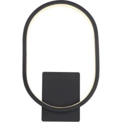 Globo LED-Außenleuchte 1-flammig Schwarz Matt 200 X 320 Mm -Angebote Licht Welt Store 9007371432349 3749 S 03