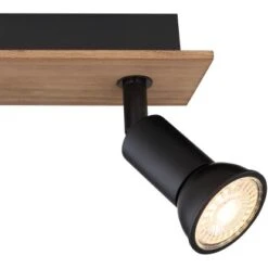 Globo Strahler Drew 3-flammig Dunkelbraun 400 X 60 X 90 Mm -Angebote Licht Welt Store 9007371433780 3749 CU 01