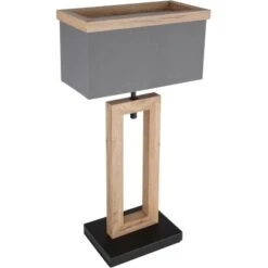 Globo Tischlampe Ossi 1-flammig Schwarz Matt 300 X 150 X 550 Mm -Angebote Licht Welt Store 9007371433940 3749 S 02