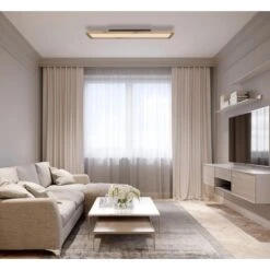 Globo LED-Deckenleuchte Cinderella 1-flammig Weiß Matt 800 X 200 X 85 Mm